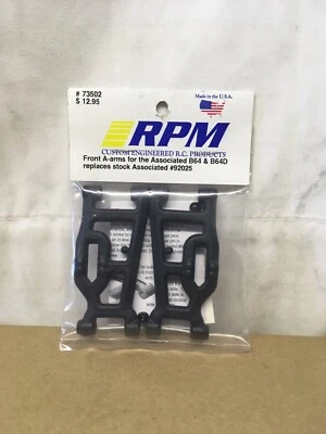 73502 Front A-arms for the Associated B64 & B64D  - Image 1 of 2