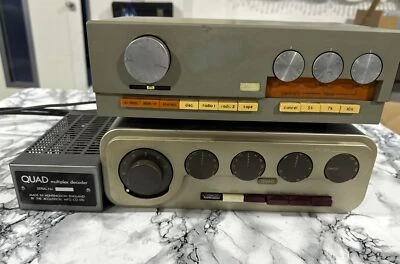 The QUAD II 22 control unit Preamplifier Vorverstärker With Quad 33 And Multiple - Bild 1 von 4