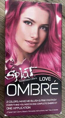 Splat Rebellious Colors Love Ombre Kit Completo HAZME RUBOR Y FANTASÍA ROSA Foto 1 de 2