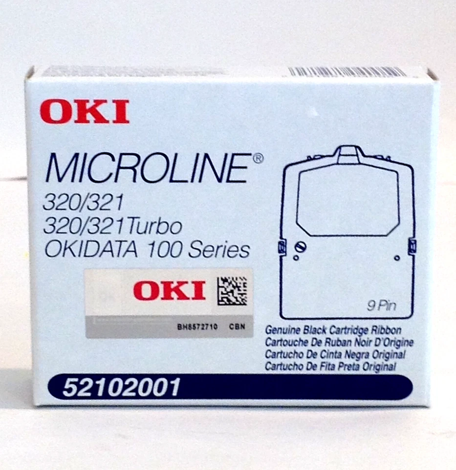 11 OKI 52102001 Ribbon Microline 320/321 Okidata 100 Series