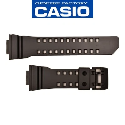 CASIO G-SHOCK Watch Band Strap GA-400-1A Black Rubber - Image 1 of 4