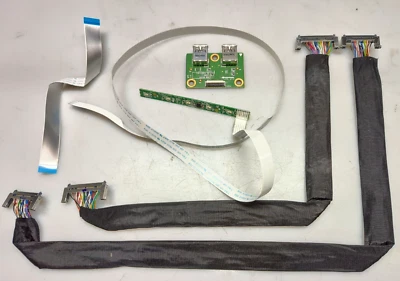 Dell U2913WMt 29" Ultra Wide LED Monitor USB Boars Power Button LVDS Cable Set - Image 1 of 4
