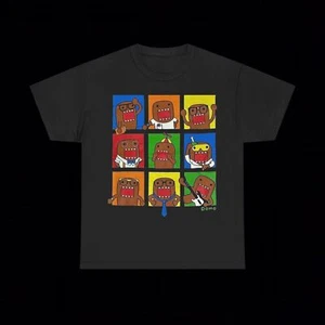 Domo Kun T Shirt grunge y2k emo scene hello kitty vintage tapout kawaii gyaru - Picture 1 of 4