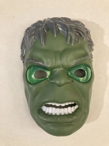 Hulk Mask W/ Flashing Light Eyes For Kids New Excellent Condition Strap Missing - Picture 1 of 14
