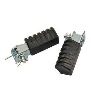 REPOSAPIÉS para YAMAHA PW50 REPOSAPIÉS GOMA ESTRIBA GOMA PW 50 YZinger 50 - Imagen 1 de 3