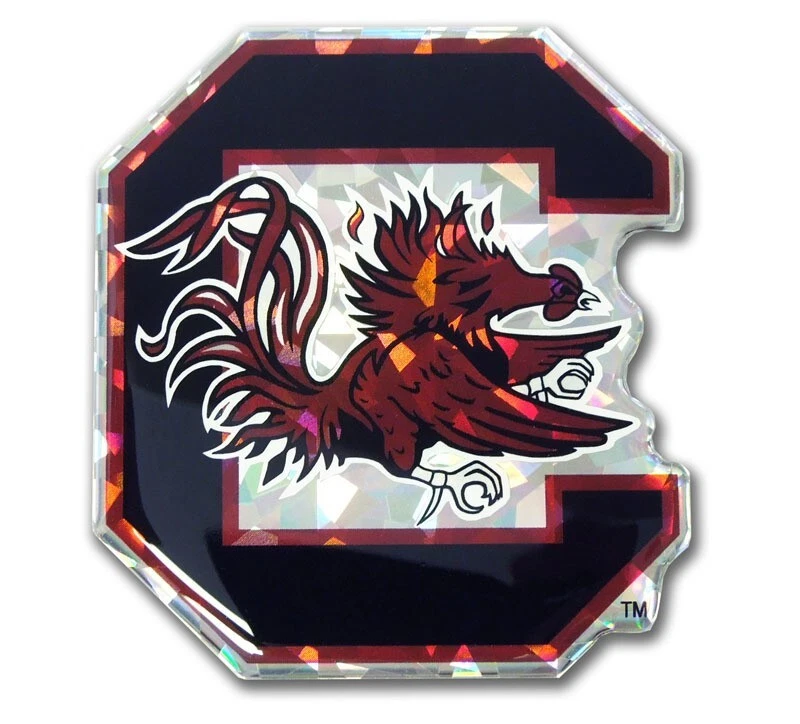 South Carolina Gamecocks Color Decal Emblem - Includes two - Image 1 of 1