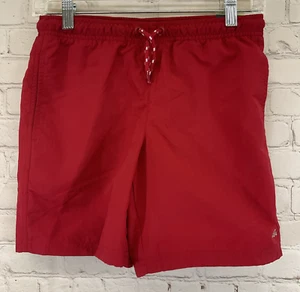 Boy's DAB14128 Athletic Fit Above-the-Knee Rec Fabric Shorts Team Red M Medium - Picture 1 of 15