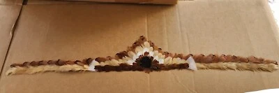 Sombrero de Vaquero Occidental Banda de Plumas con Clips 28"X4.5 Nuevo Foto 1 de 4