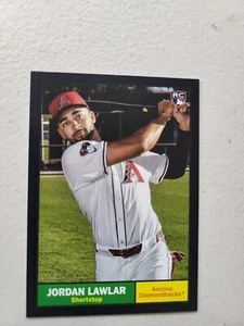 2024 Topps Archives Black Foil Parallel #91 - Jordan Lawlar - Diamondbacks RC NM - Picture 1 of 2