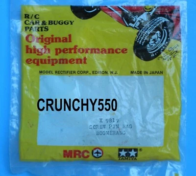 Vintage Tamiya Boomerang X9819 Screw Pin Bag RC Part - Image 1 of 2