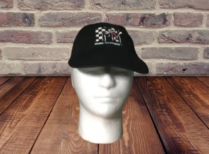 MTV Music Television Rock Roll Country Videos Vintage Black Baseball Cap - Picture 1 of 6