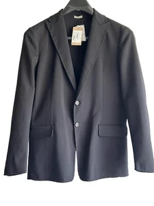 Bottega Veneta , Black Wool Blazer Jacket Compact D EU size 50/US 40 BNWT - Picture 1 of 14