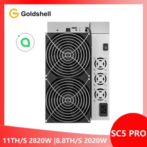 Goldshell SC5 Pro Blake2b-sia Algorithm Siacoin Miner 11T 2820W or 8.8T 2020W - Imagen 1 de 4