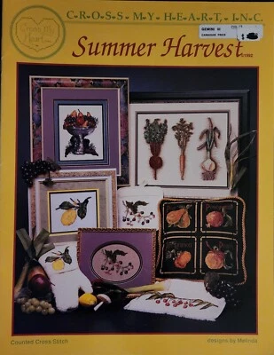 Summer Harvest Cross Stitch Patterns By Cross My Heart c3 - Image 1 of 3