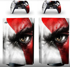 Skin Sticker for PS5 Console Controllers Disc Version Vinyl Cover Decal #76