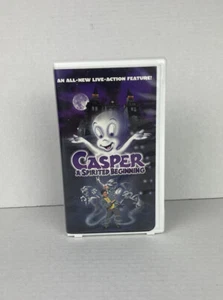Casper: A Spirited Beginning VHS 1997 Vintage Kids Movie Family Friendly 90's - Picture 1 of 4
