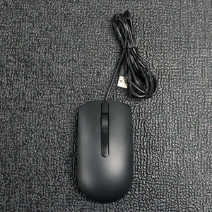 Lot of 5 Genuine Dell Premium USB LED Optical Scroll Mouse 09NK2 MS116P 1000 DPI - Picture 1 of 8