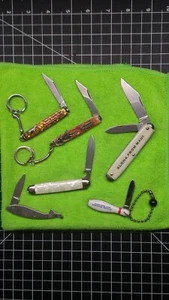 Vintage 1940's-70's Novelty Knife Lot Various Mfgs-Excellent Condition No Cracks - Picture 1 of 21