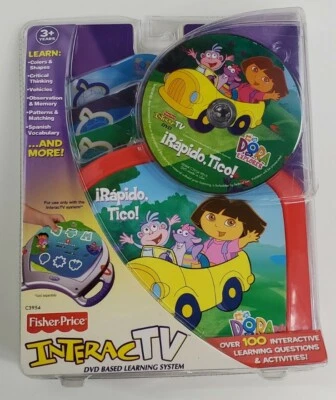 FIsher Price InteracTV DVD Based Learning Dora the Explorer iRapido, Tico! - Image 1 of 4