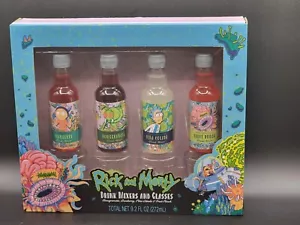 Rick and Morty Drink Mixers and 4 Shot Glasses - Picture 1 of 3