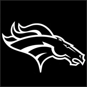 CAR MOTORCYCLE DECORATION DECALS STICKER SILVER HORSE STICKER - Picture 1 of 1