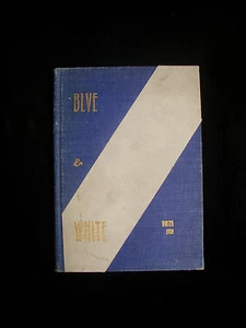 WINTER 1900 LOS ANGELES HIGH SCHOOL YEARBOOK "BLUE AND WHITE" LA CA - Picture 1 of 12