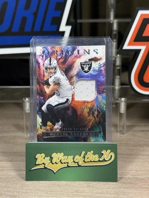 2022 Panini Origins - Future Fabrics Hunter Renfrow #FF-HRE /99 (MEM) - Image 1 of 2