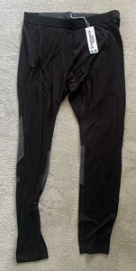 NWT Smartwool VRST X Men's Base Layer Tights Merino Wool Black Size XXL 2XL - Picture 1 of 6