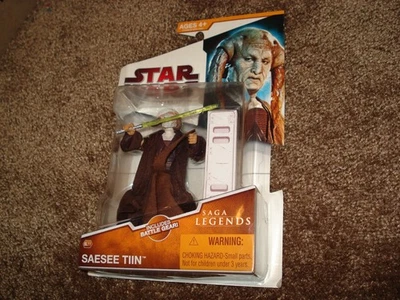 RARO 2009 Star Wars Legacy Collection Saga Legends "Saesee Tiin SL11" Nuevo Precintado Foto 1 de 4