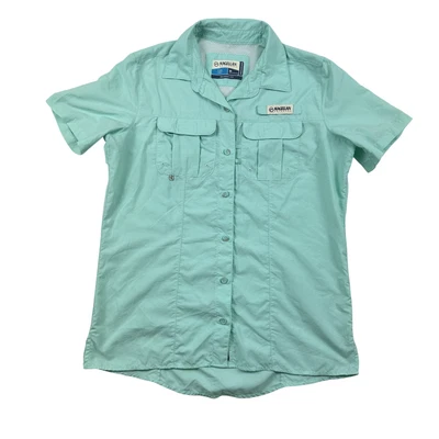 Magellan Shirt Womens XS Fish Gear Tunic Button Up Outdoor Fishing Quick Dry UV - Image 1 of 4