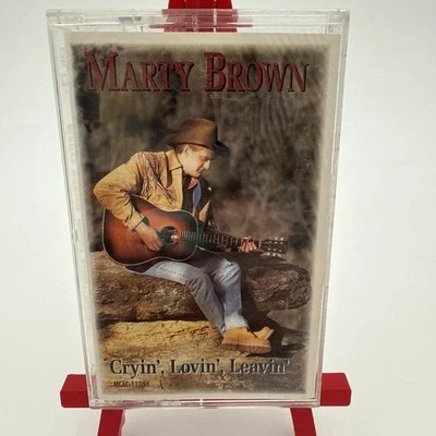 Cryin', Lovin', Leavin' by Marty Brown (Cassette, Apr-1994, MCA) NEW, ca32 - Image 1 of 3