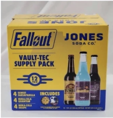 Fallout x Jones Soda Co - Vault-Tec Supply Pack Costco Exclusive - FAST SHIPPING