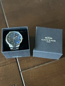 Oniss Men's Watch "MECA Collection" ON2233-MBU - Picture 1 of 5