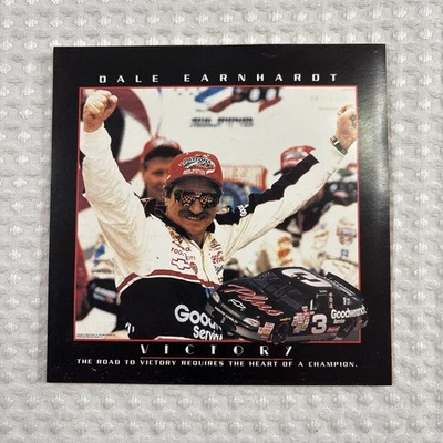 Placa de pared Nascar 1998 Dale Earnhardt Daytona Victory Heart of a Champion Foto 1 de 4