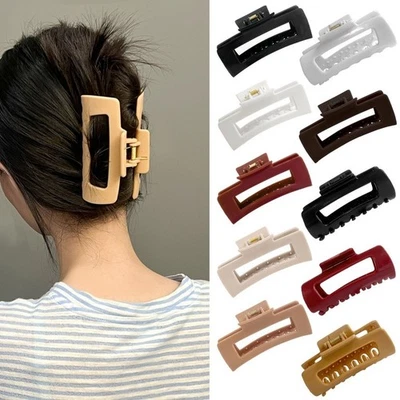 MARKENLOS Cloud Clip Weich Haarklammern Frauen Große Haarspangen Haar Krabben Haarschmuck