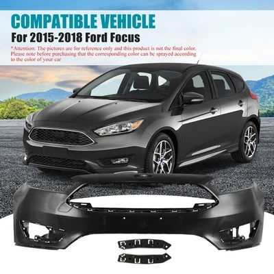 Cubierta de parachoques delantero imprimada repuesto para Ford Fusion 2013 2014 2015 2016 Foto 1 de 4