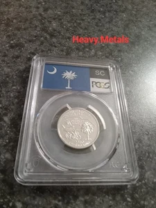 2000-S SOUTH CAROLINA Silver Proof Quarter PR70 PCGS FLAG LABEL NICE LOW PRICE!! - Picture 1 of 6
