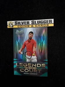 2024 Novak Djokovic Topps Graphite Tennis Legends Of The Court Aqua /199 #LOC-ND - Bild 1 von 2