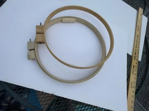 3 Holz Stickerei Kreuzstich Reifen 1-18” 2-14” Flügelmutter Schrauben siehe Beschreibung - Bild 1 von 14