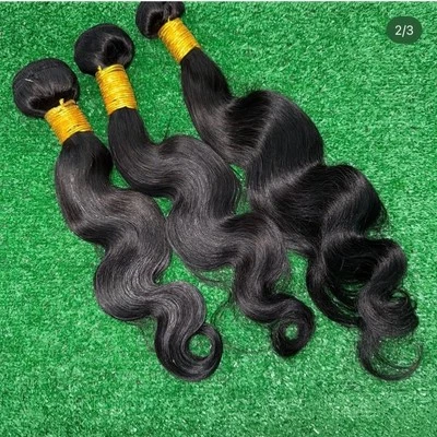 Fasci 10A Brazilian Bodywave 16,18,20 pollici capelli umani - Immagine 1 di 2