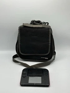Nintendo 2DS Konsole Rot/Schwarz mit Tasche - getestet & funktionsfähig - Bild 1 von 23