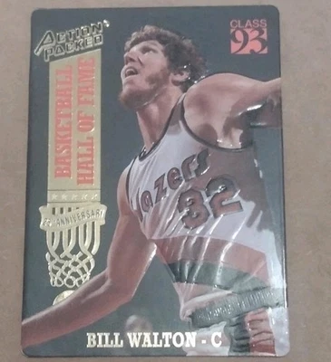 BILL WALTON HALL OF FAME OLD SCHOOL BLAZERS BASKETBALL CARD w/HARD PLASTIC CASE! - Image 1 of 4