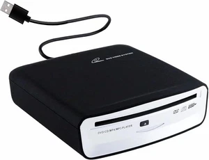 External Car Universal CD Player Machine, Vehicle External USB CD Player for Car - Picture 1 of 7