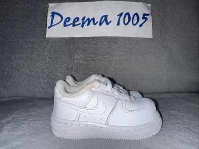 Toddler Nike Air Force 1 Low Athletic Shoes ‘Triple White’ DH2926 111 - Size 5C - Image 1 of 4