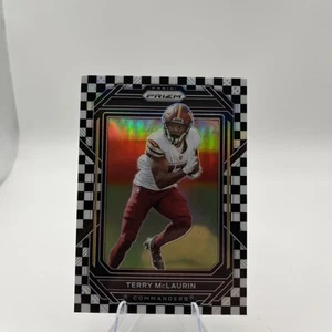 2022 Panini Prizm Terry McLaurin Black And White Checkerboard Prizm SP #294 - Picture 1 of 2
