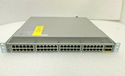 Cisco N2K-C2248TP-E-1GE Nexus 2000 48-Port Ethernet Fabric Extender 2PSW - Image 1 of 4