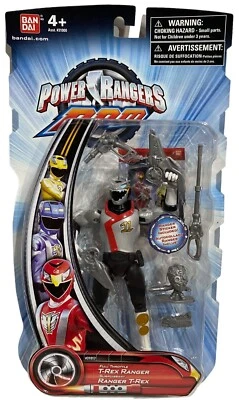 Figura de acción Power Rangers RPM Full Throttle T-Rex Ranger NUEVA Bandai 2009 ¡Bonita! Foto 1 de 2