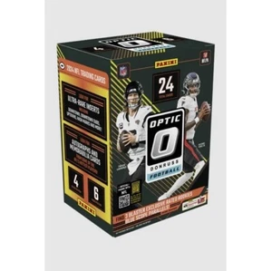 2024 Donruss Optic Football Factory Scatola sigillata per hobby blaster blu cannocchiale da puntamento - Foto 1 di 1