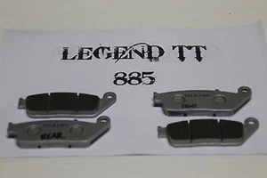 TRIUMPH LEGEND TT 885 FRONT & REAR BRAKE PADS 2 X SET = 4 pads - Picture 1 of 2