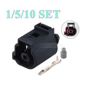 1 Pin/Way Oil Pressure Switch Female Connector Plug Kit for VW Audi Seat Skoda - Picture 1 of 3